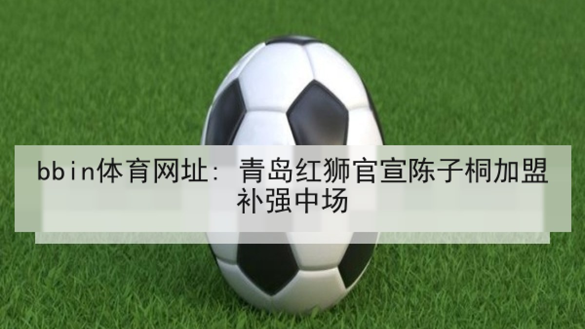 bbin体育网址: 青岛红狮官宣陈子桐加盟补强中场